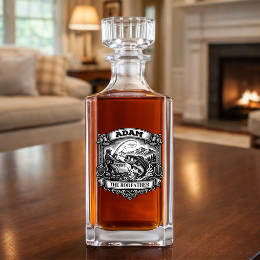 Personalized Whiskey Decanter 3