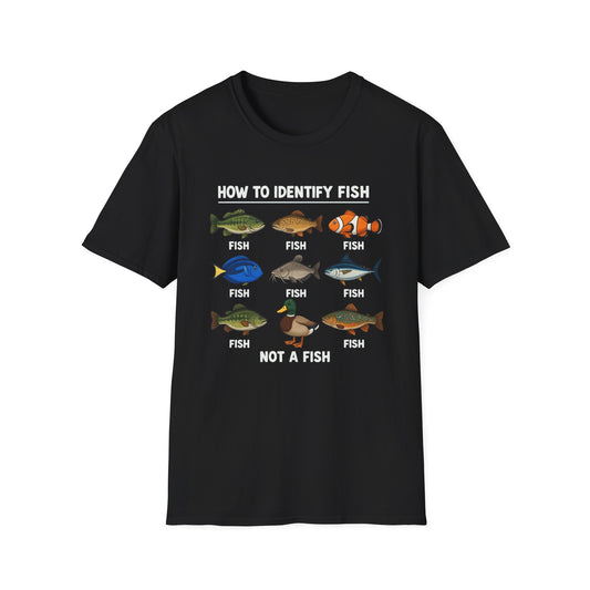 How To Identify Fish T-shirt
