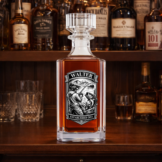 Personalized Whiskey Decanter 2