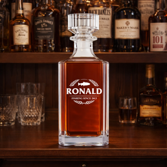 Personalized Whiskey Decanter 6