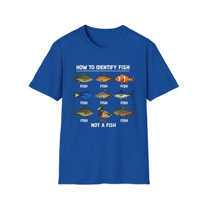 How To Identify Fish T-shirt