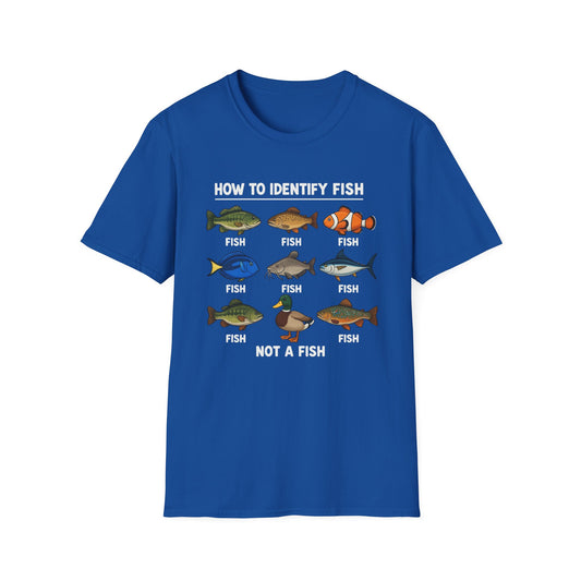 How To Identify Fish T-shirt