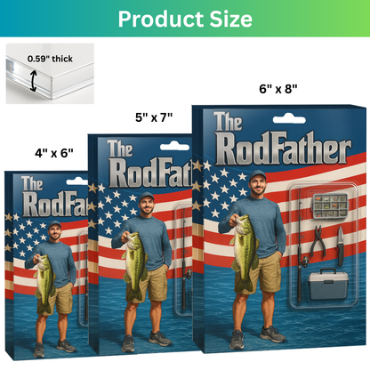 The RodFather - Custom Face Acrylic Plaque