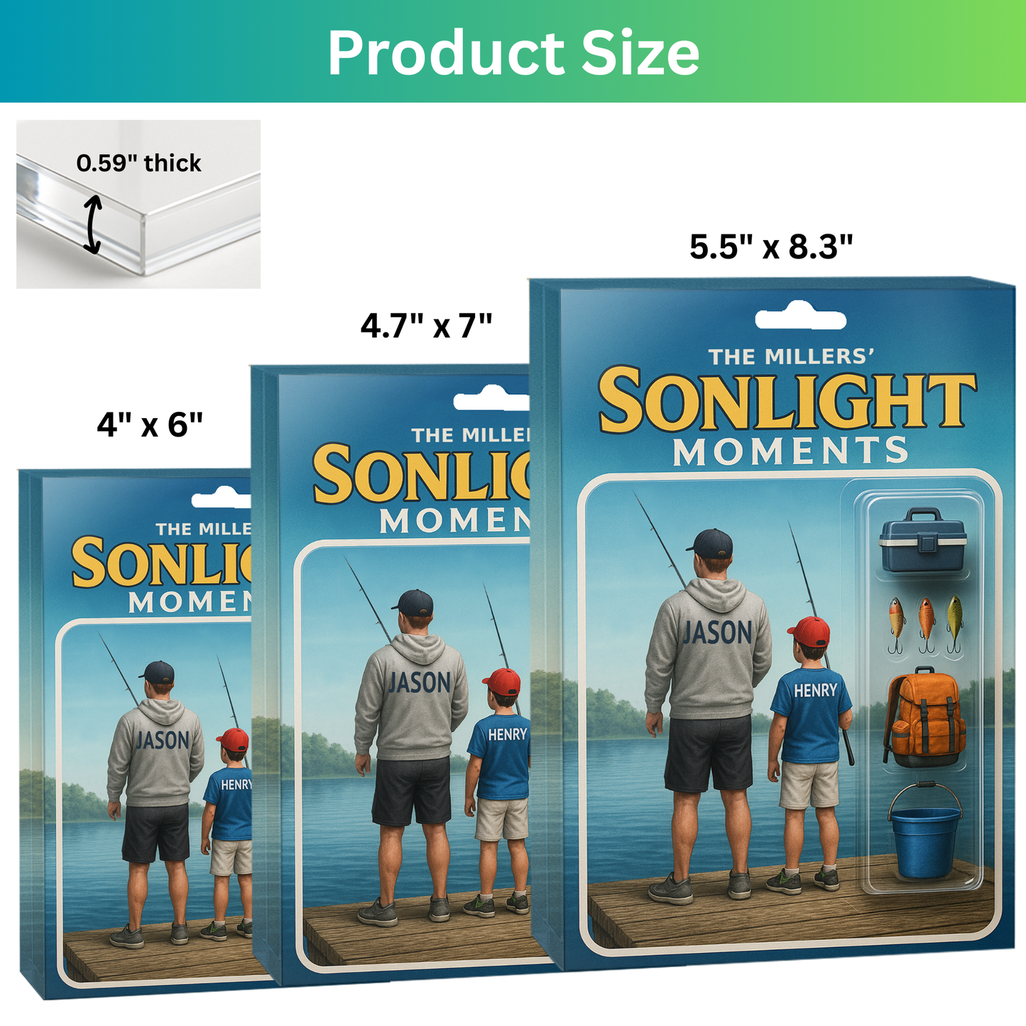 Sonlight Moments Custom Name Acrylic Block