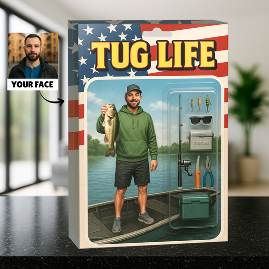 Tug Life Figure Acrylic Block