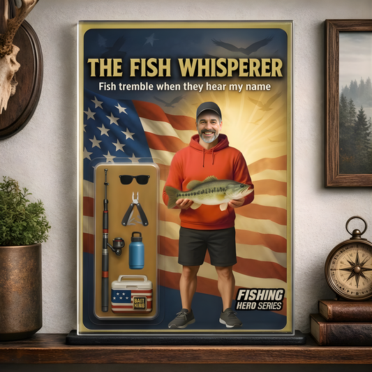 Personalized Fishing Acrylic Plaque 32