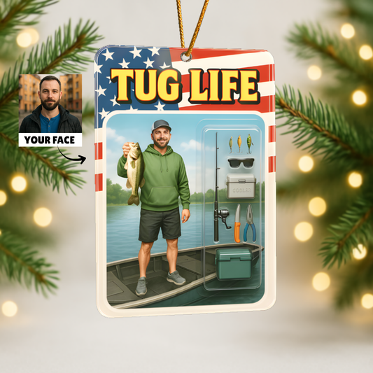 Custom Face Acrylic Ornament