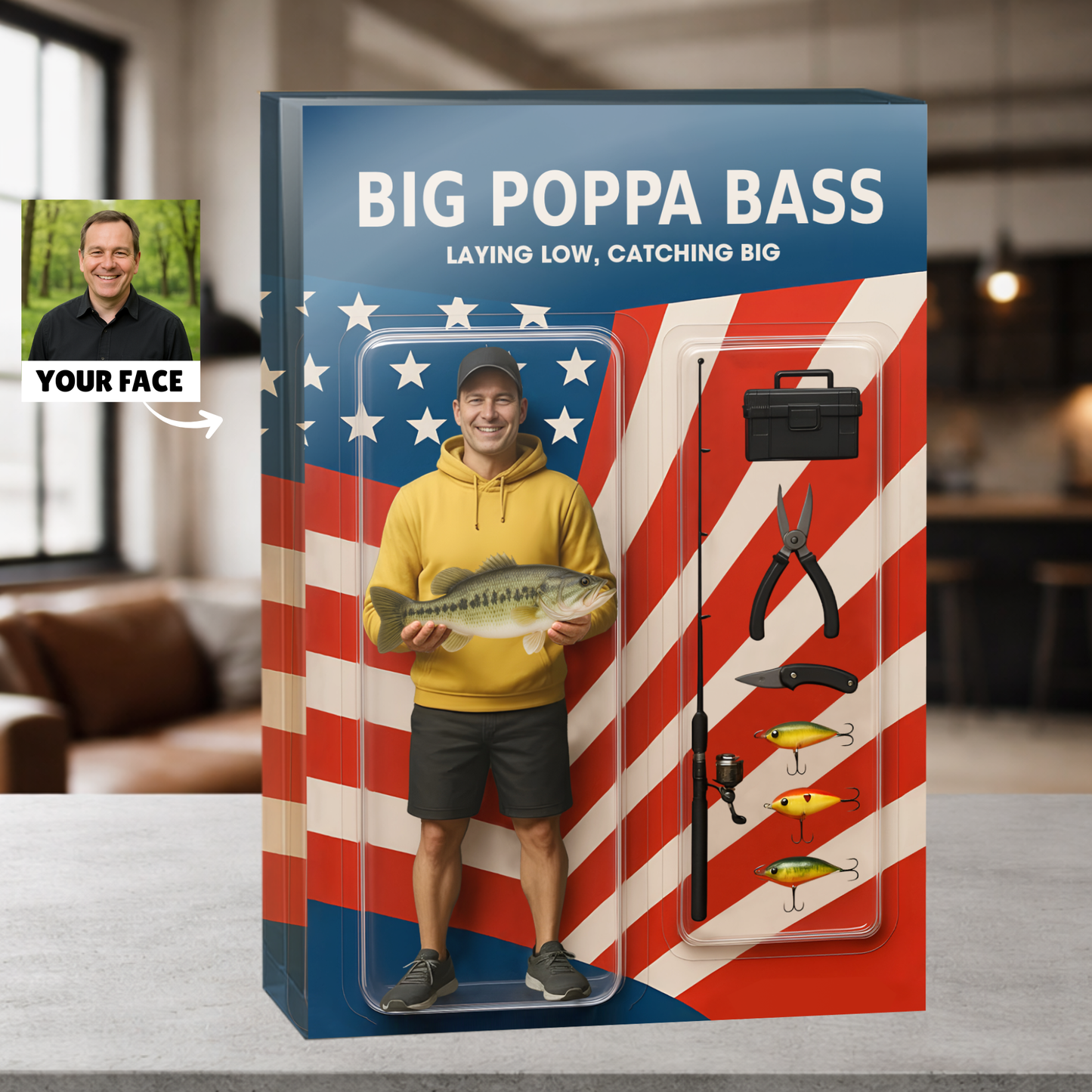 Personalized Fishing Acrylic Plaque 7