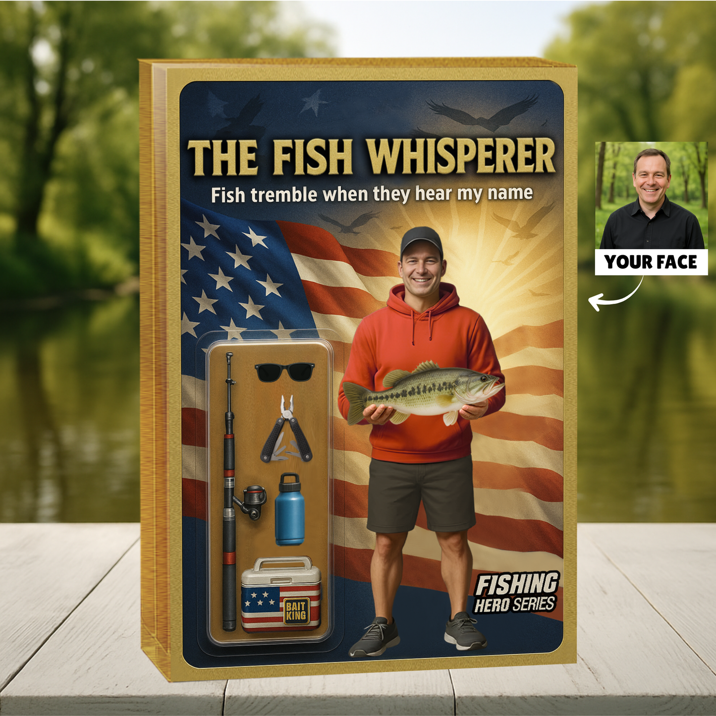 Personalized Fishing Acrylic Plaque 32