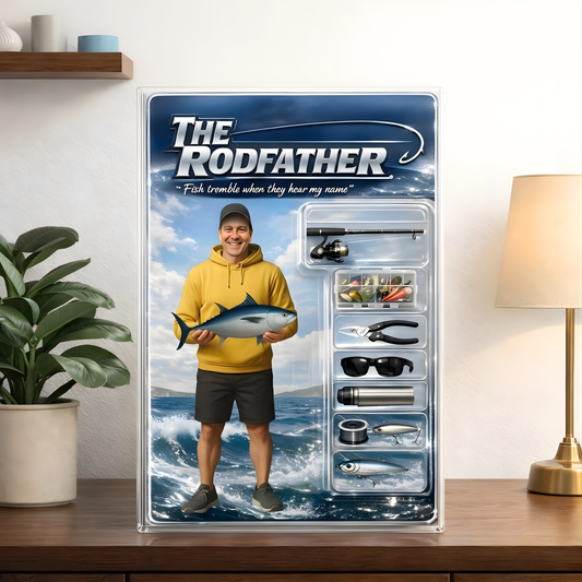 Personalized Saltwater Fishing Acrylic Plaque 36