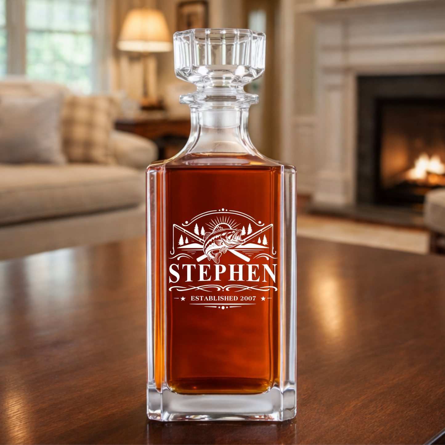 Personalized Whiskey Decanter 7