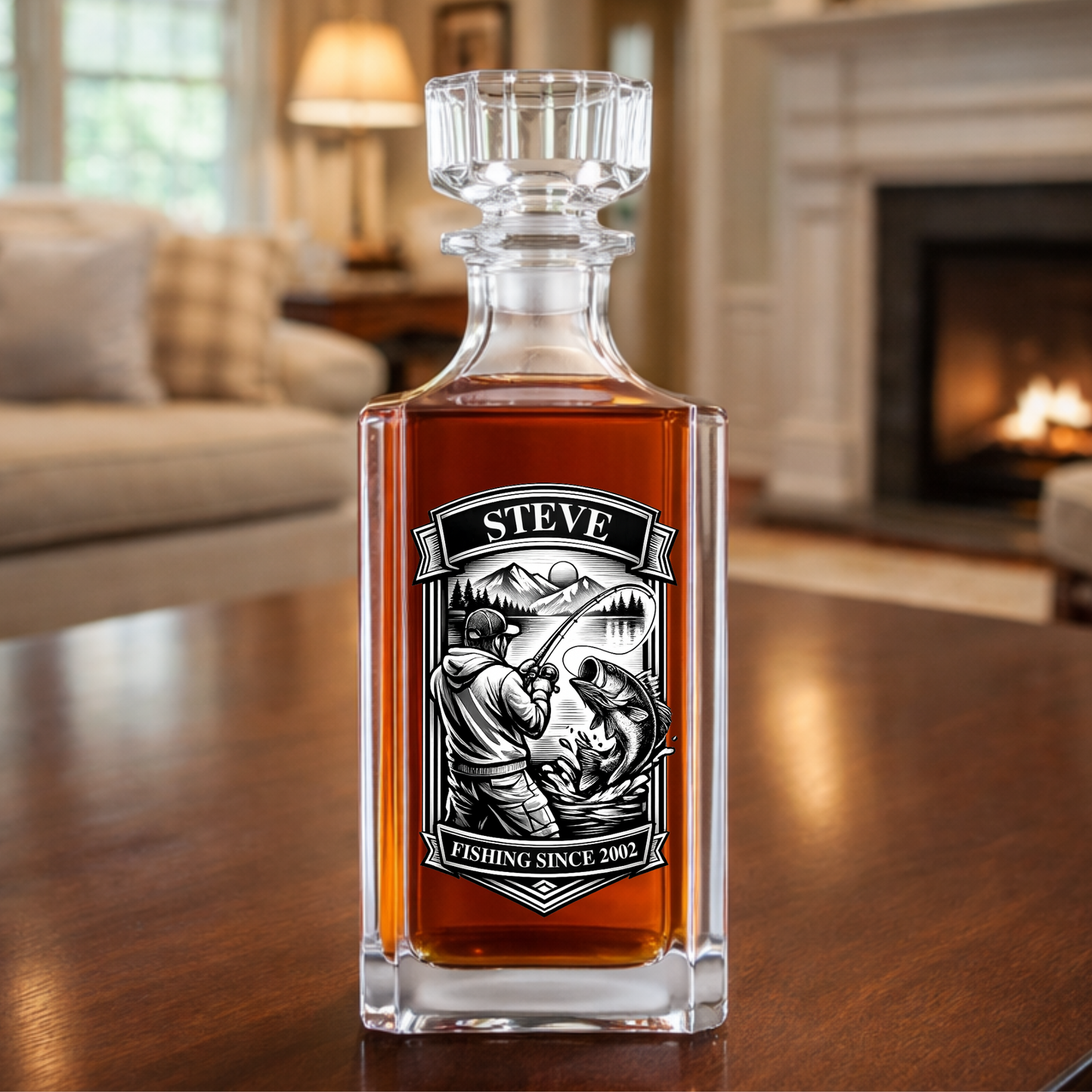 Personalized Whiskey Decanter 2