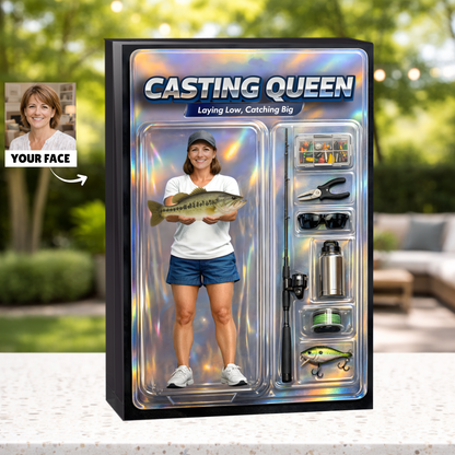 Personalized Fishing Acrylic Plaque 40 - Female