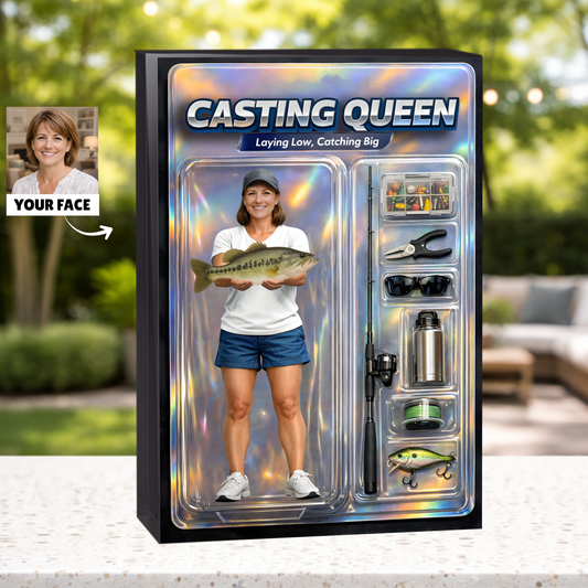 Personalized Fishing Acrylic Plaque 40 - Female