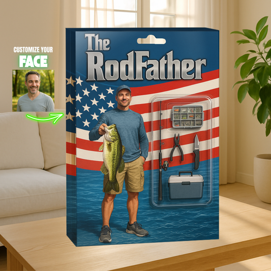 The RodFather Figure Acrylic Block - USA Version
