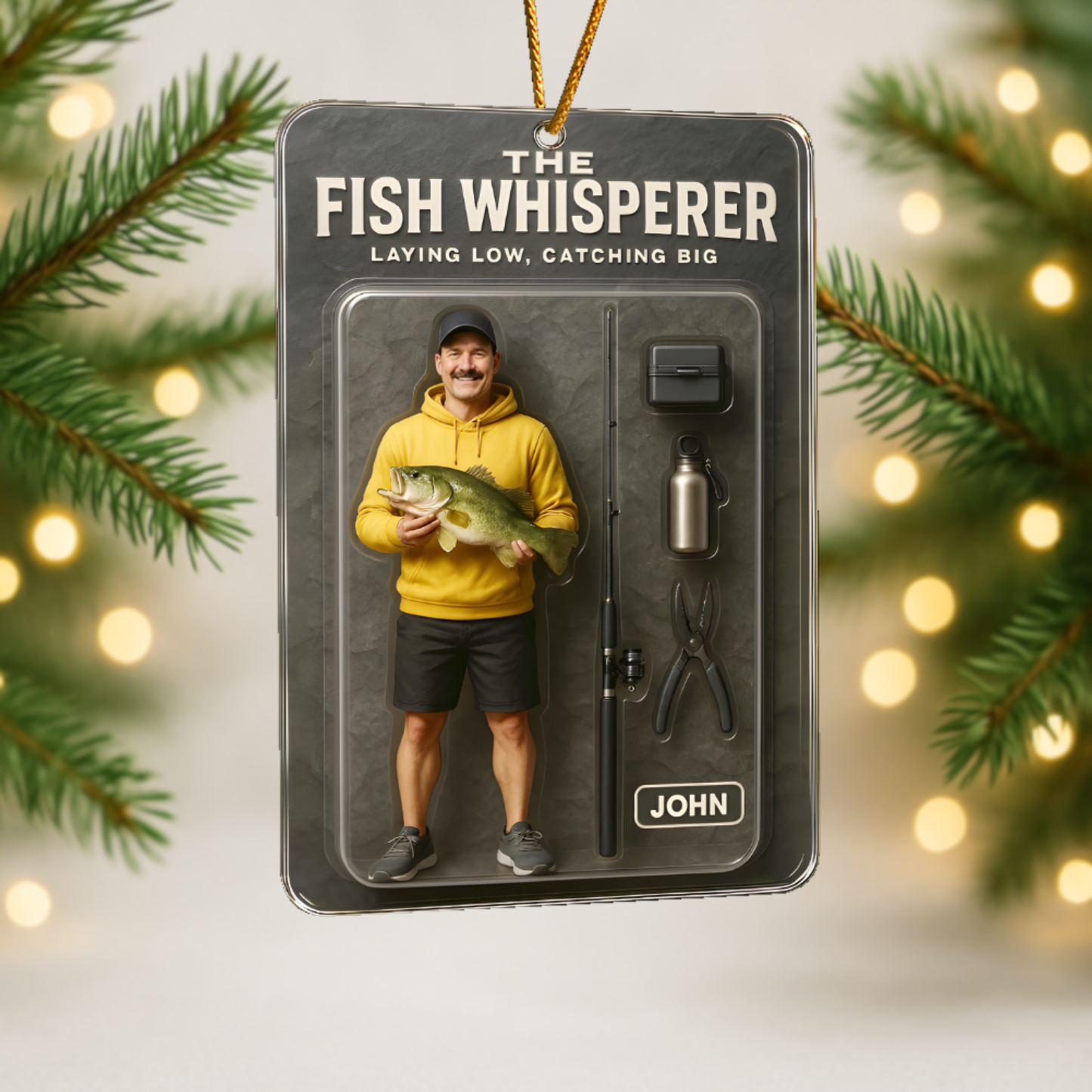 Custom Face Acrylic Ornament