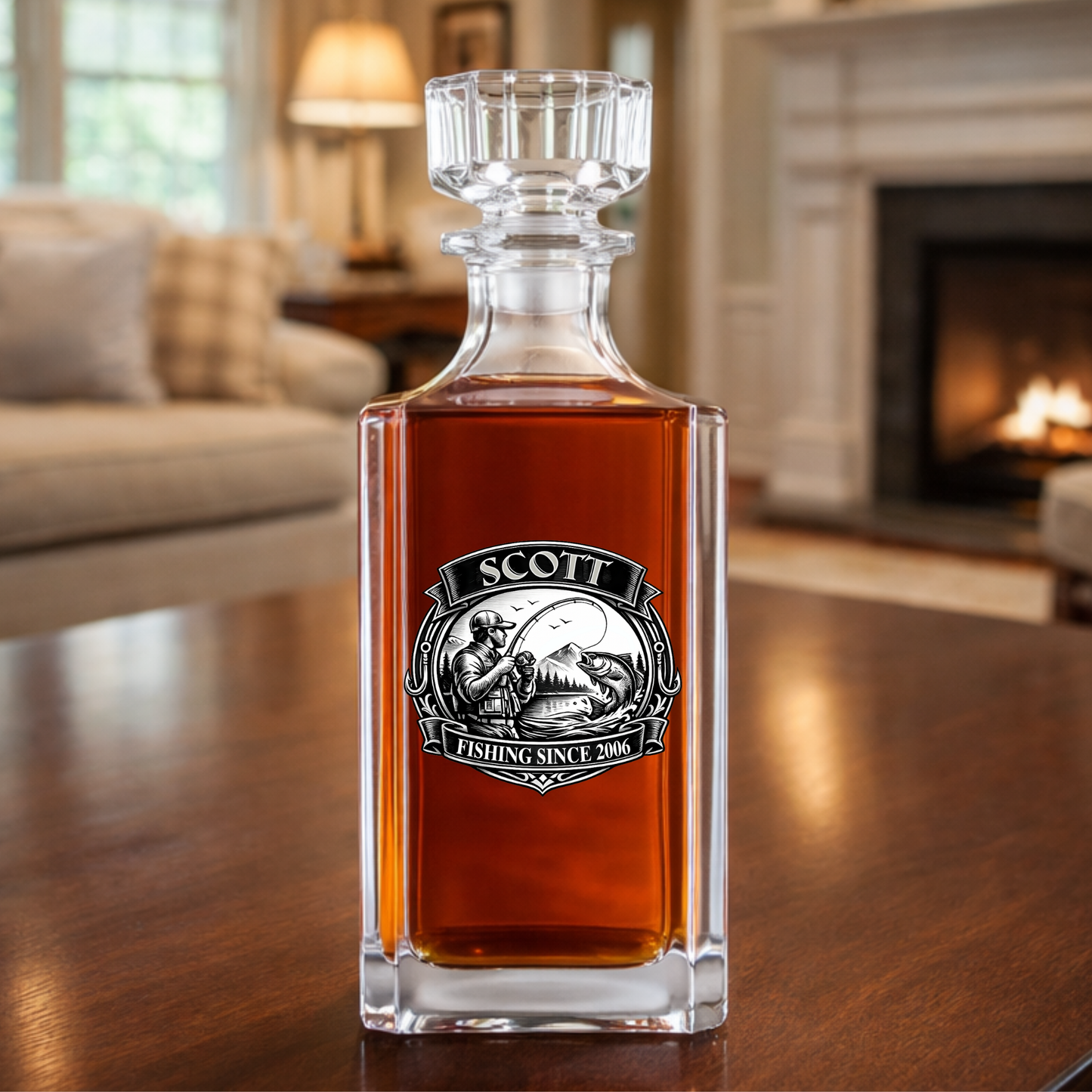 Personalized Whiskey Decanter 4