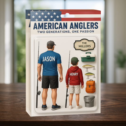 American Anglers Custom Name Acrylic Block