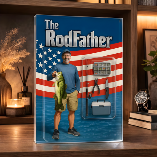 Personalized Fishing Acrylic Plaque 9