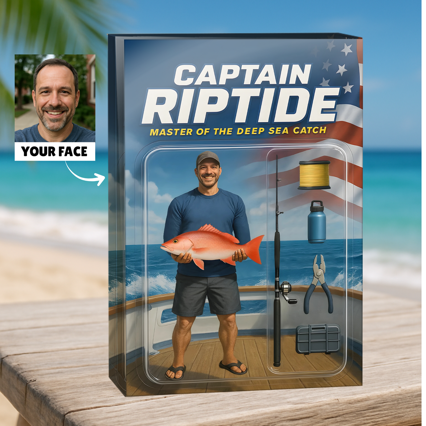 Personalized Figure Acrylic Block