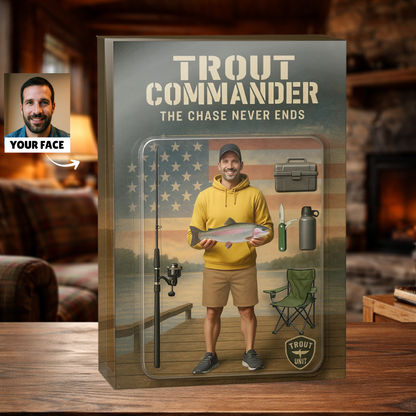 Personalized Fishing Acrylic Plaque 14