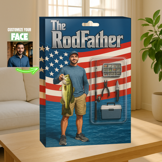 The RodFather Figure Acrylic Block - USA Version