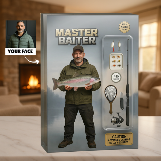 Master Baiter Figure Acrylic Block