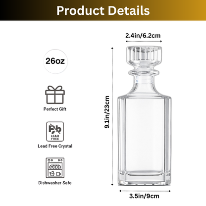 Personalized Whiskey Decanter 7