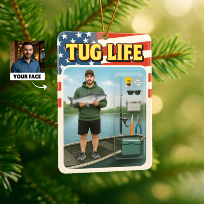 Custom Face Acrylic Ornament