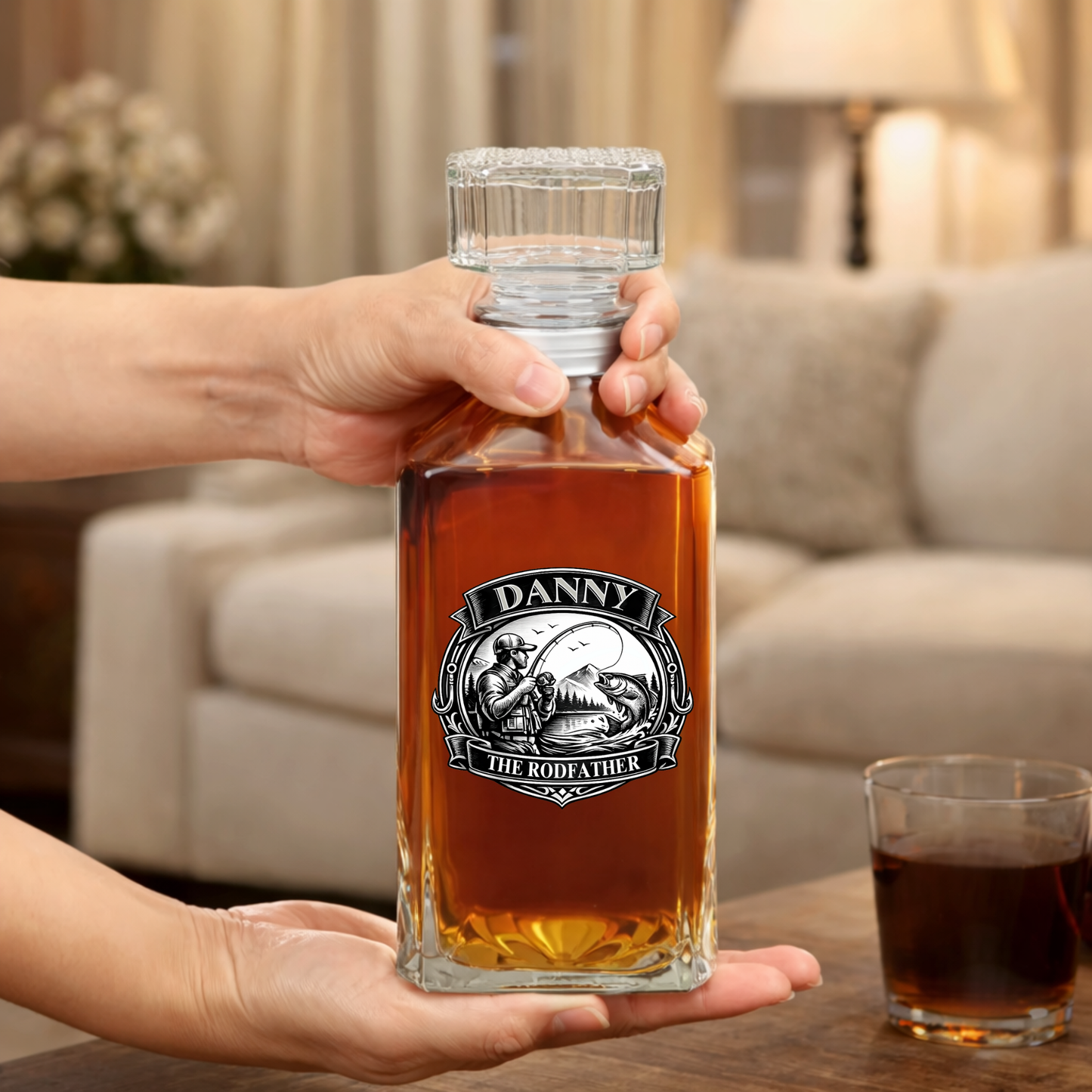 Personalized Whiskey Decanter 4