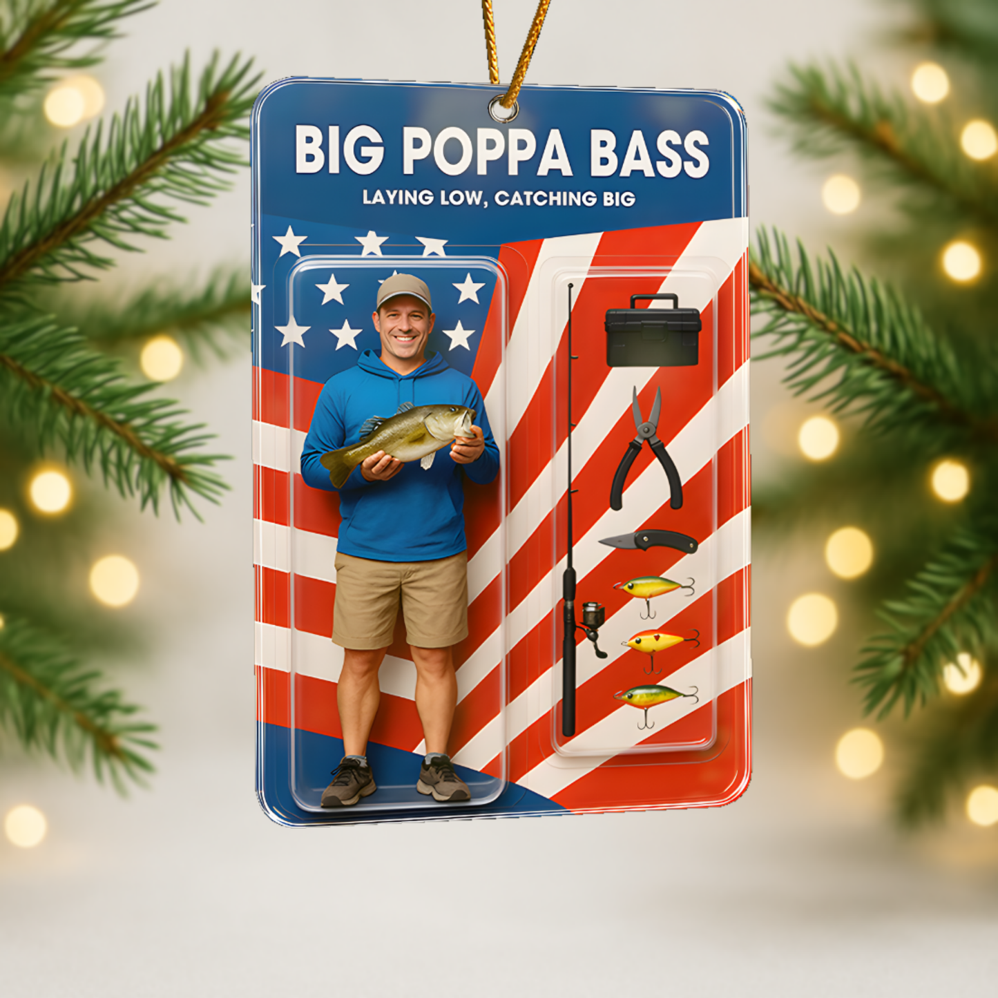 Custom Face Acrylic Ornament