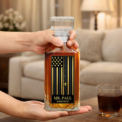 Personalized Whiskey Decanter 1