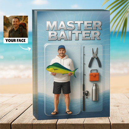MasterBaiter - Saltwater Fishing - Custom Face Acrylic Plaque