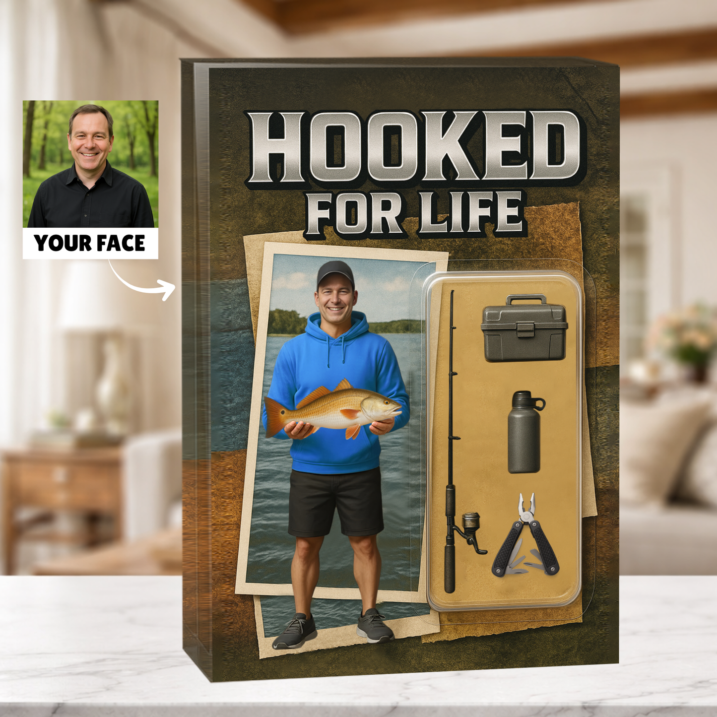 Personalized Fishing Acrylic Plaque 22