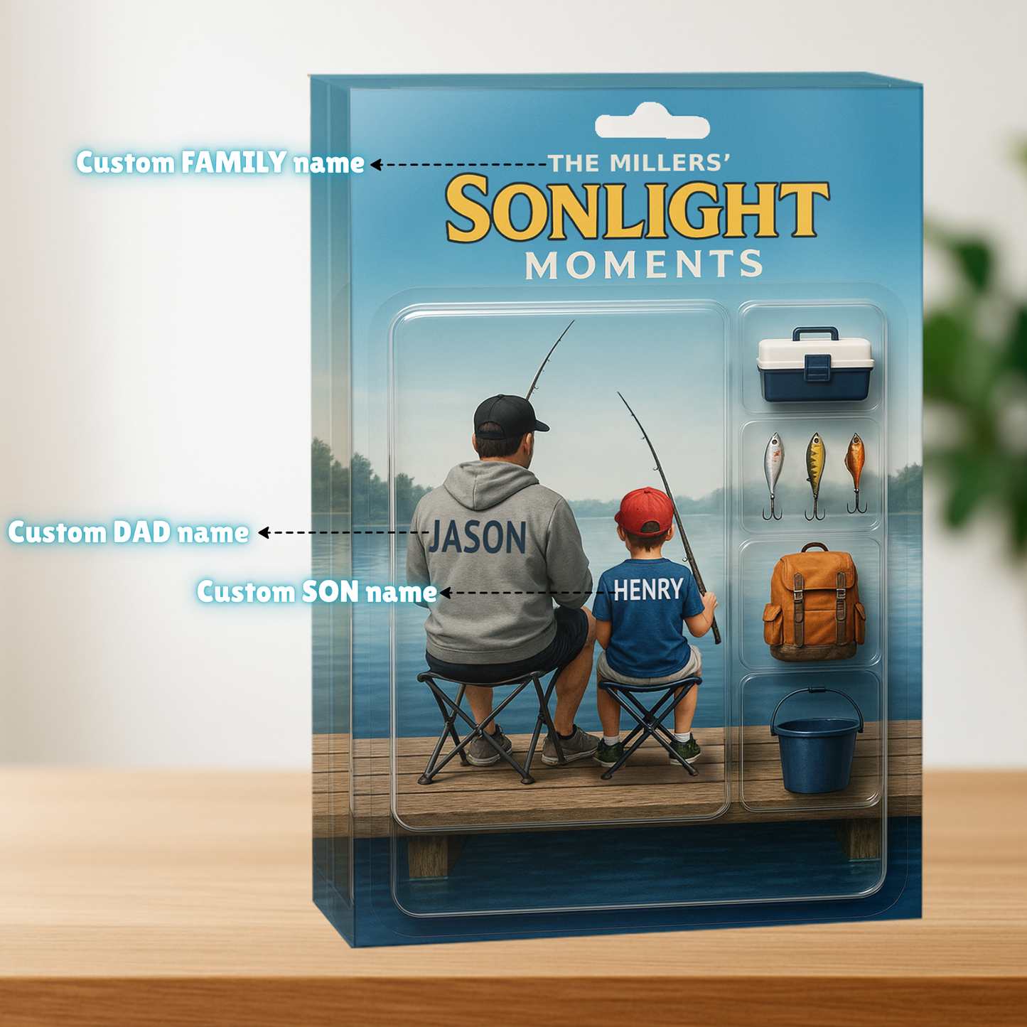 Sonlight Moments Custom Name Acrylic Block | Version 2