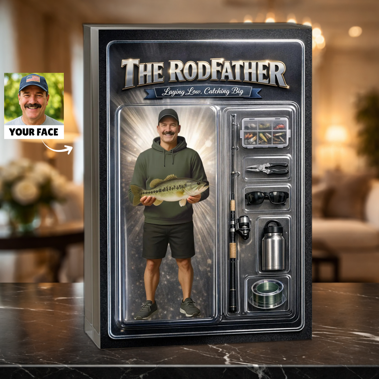 Personalized Fishing Acrylic Plaque 45