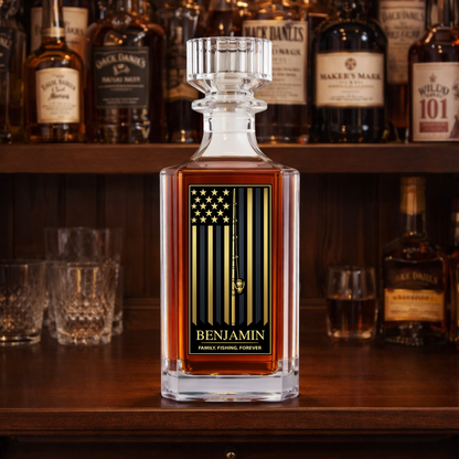 Personalized Whiskey Decanter 1