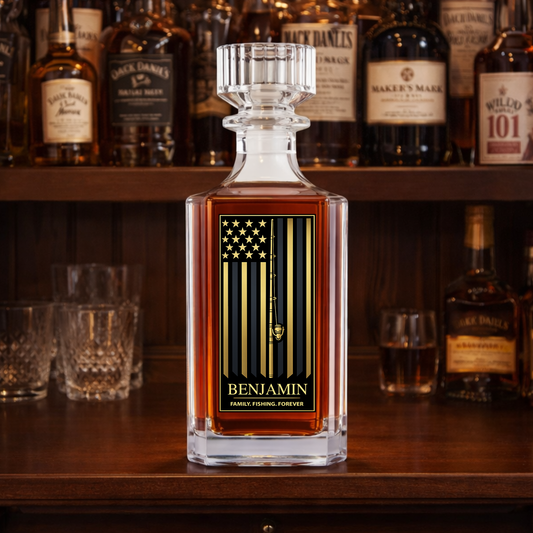Personalized Whiskey Decanter 1