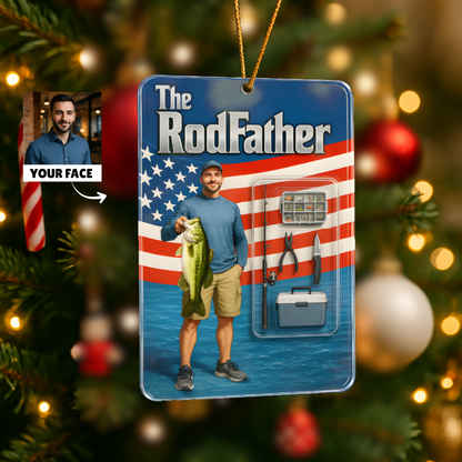 Custom Face Acrylic Ornament