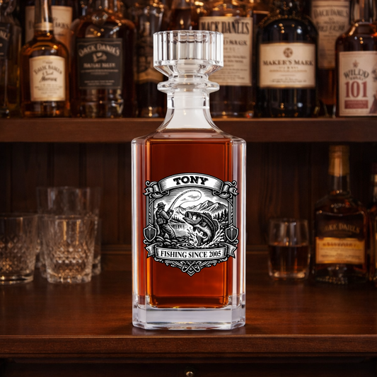 Personalized Whiskey Decanter 3