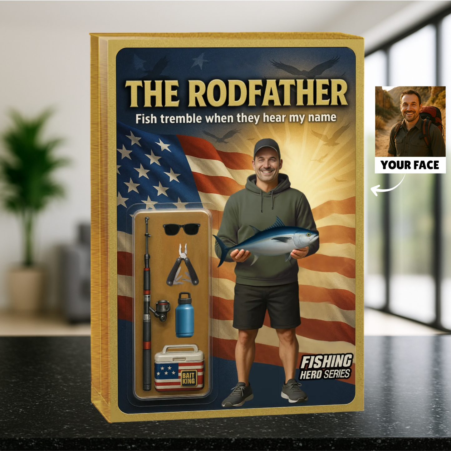 Personalized Fishing Acrylic Plaque 32