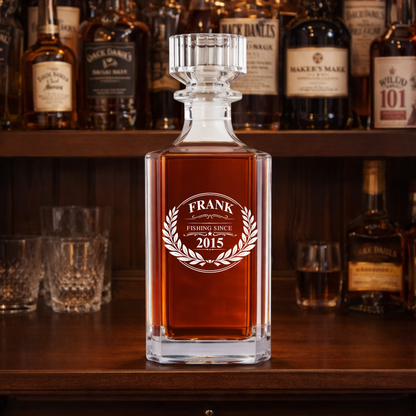 Personalized Whiskey Decanter 5