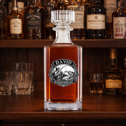 Personalized Whiskey Decanter 4