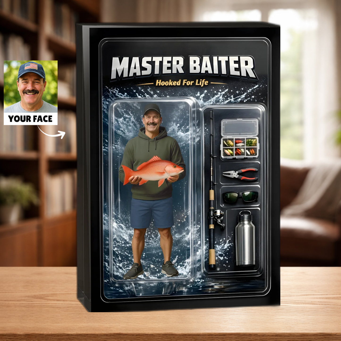 Personalized Fishing Acrylic Plaque 48