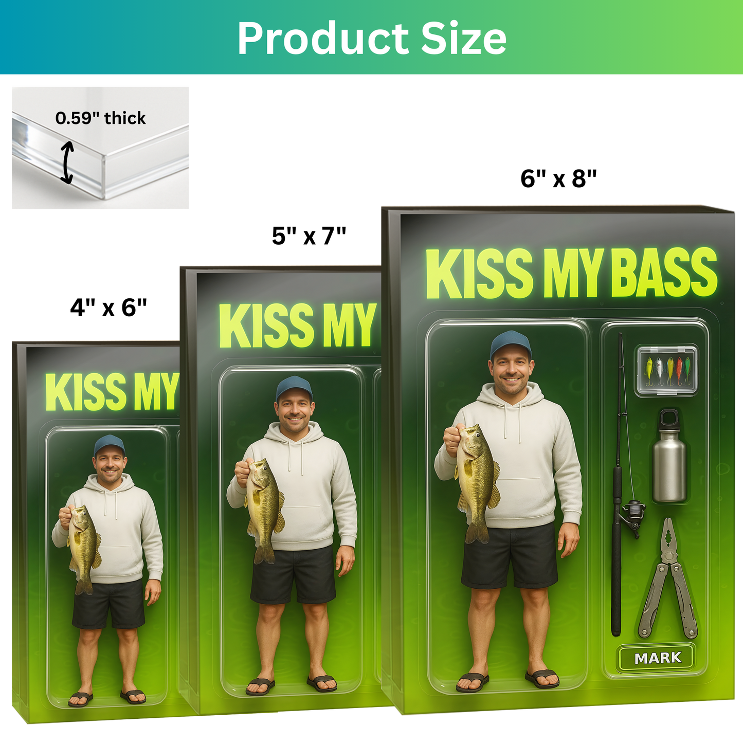 Personalized Fishing Acrylic Plaque 29