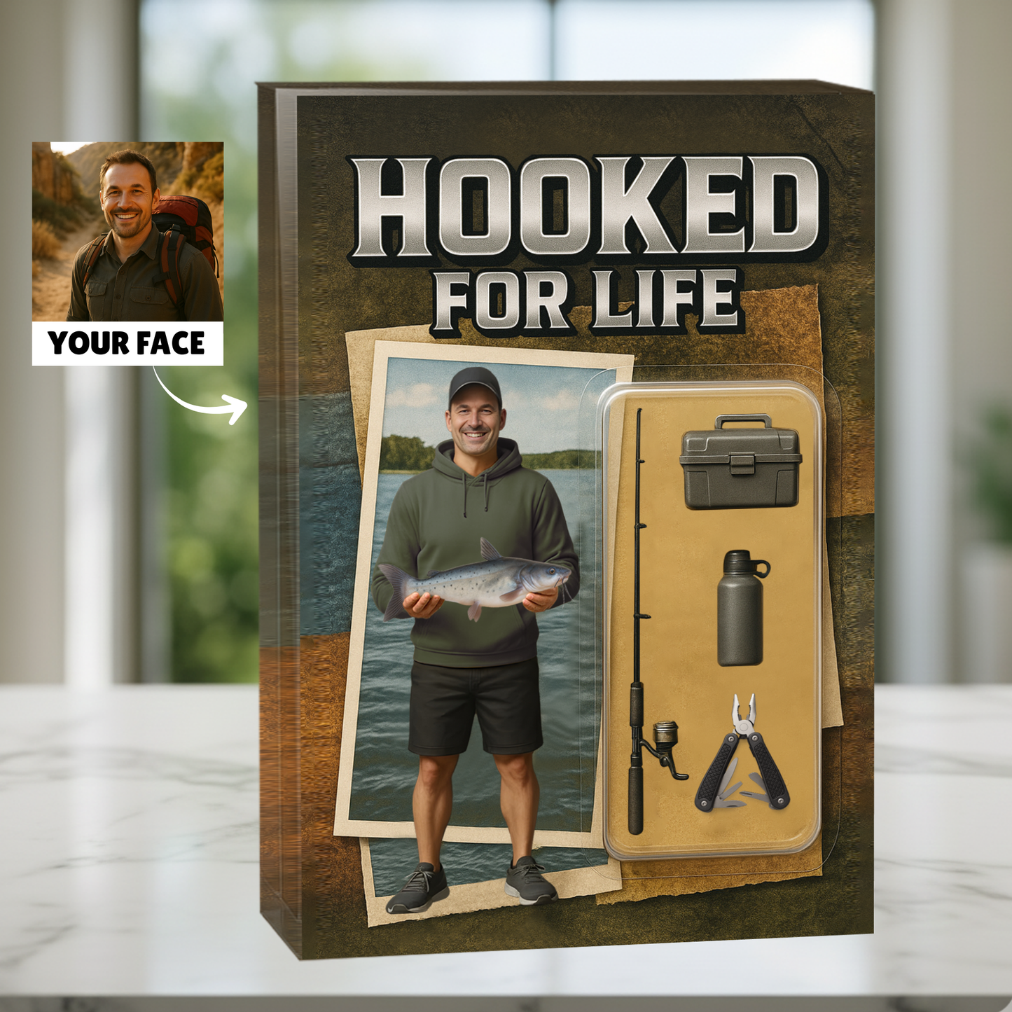 Personalized Fishing Acrylic Plaque 22