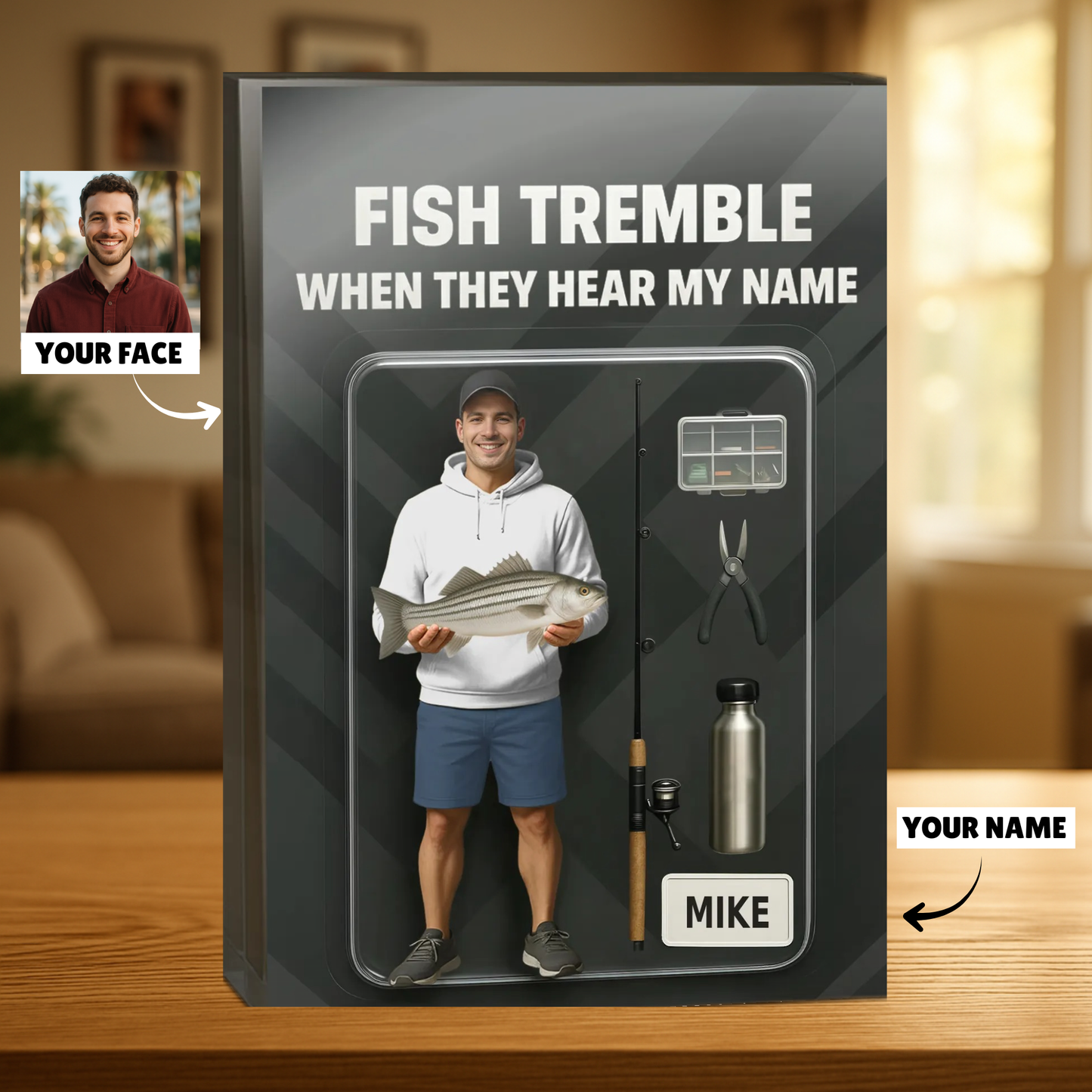 Personalized Fishing Acrylic Plaque 21