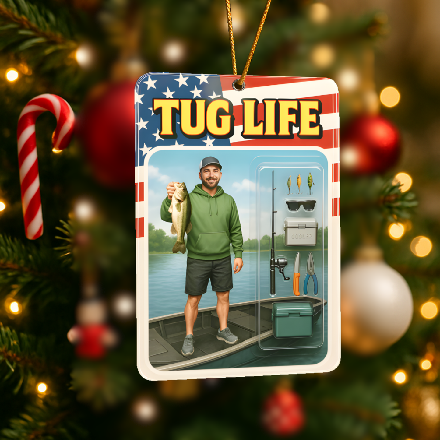 Custom Face Acrylic Ornament