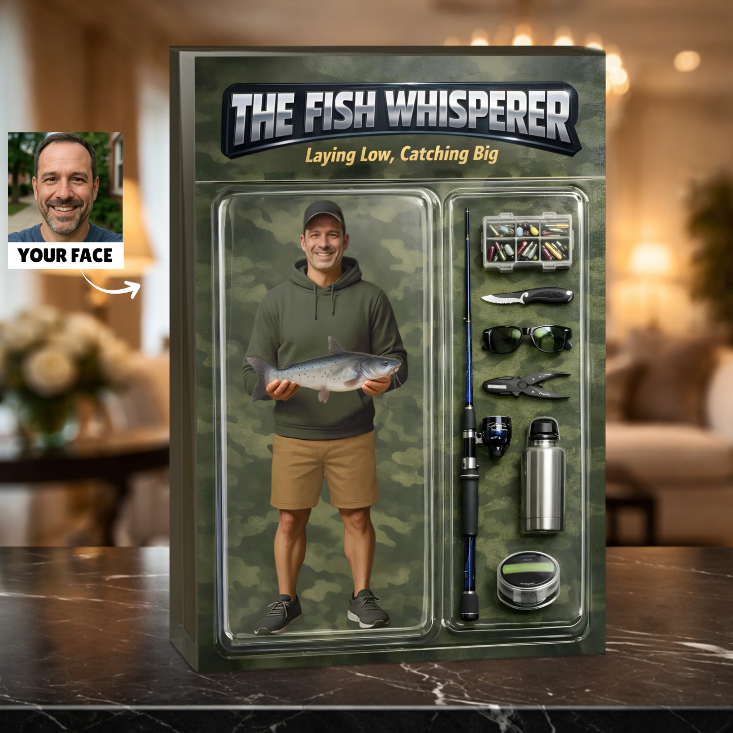 Personalized Fishing Acrylic Plaque 39