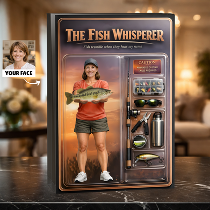 Personalized Fishing Acrylic Plaque 37 - Female